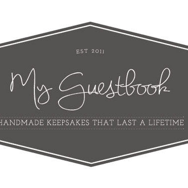 My Guest Book logo on white background