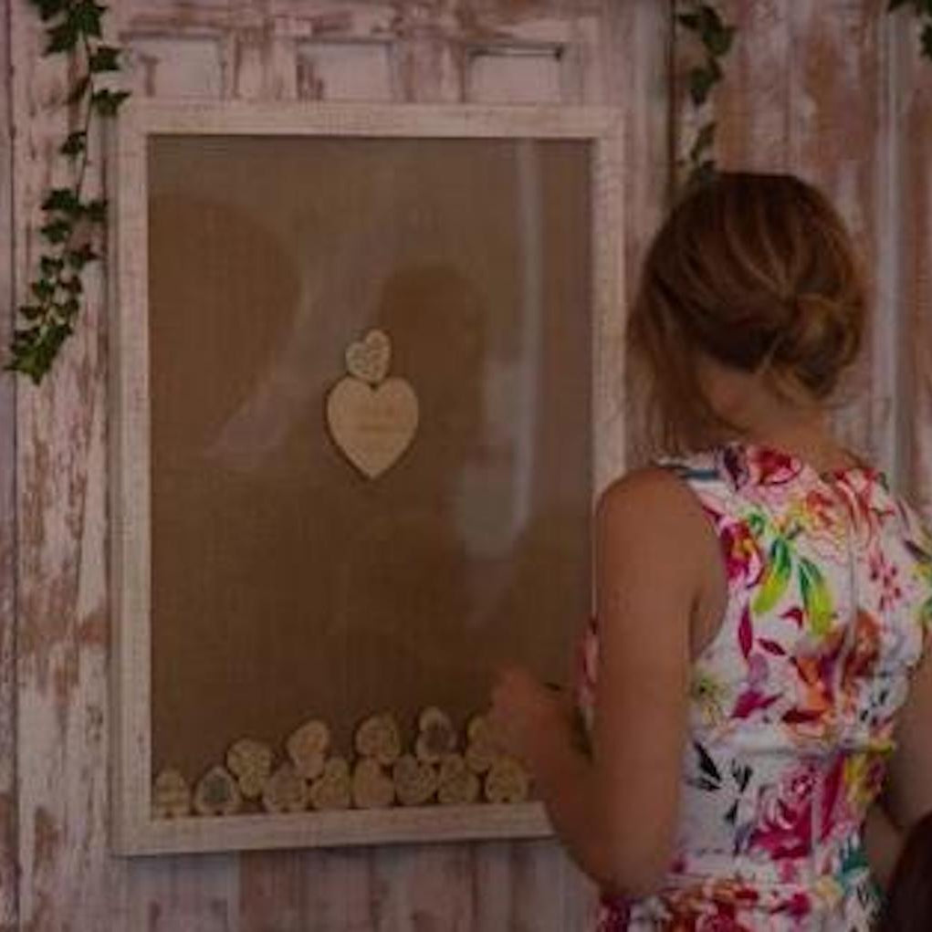 How to get wedding guests to sign your guestbook. - My Guest Book