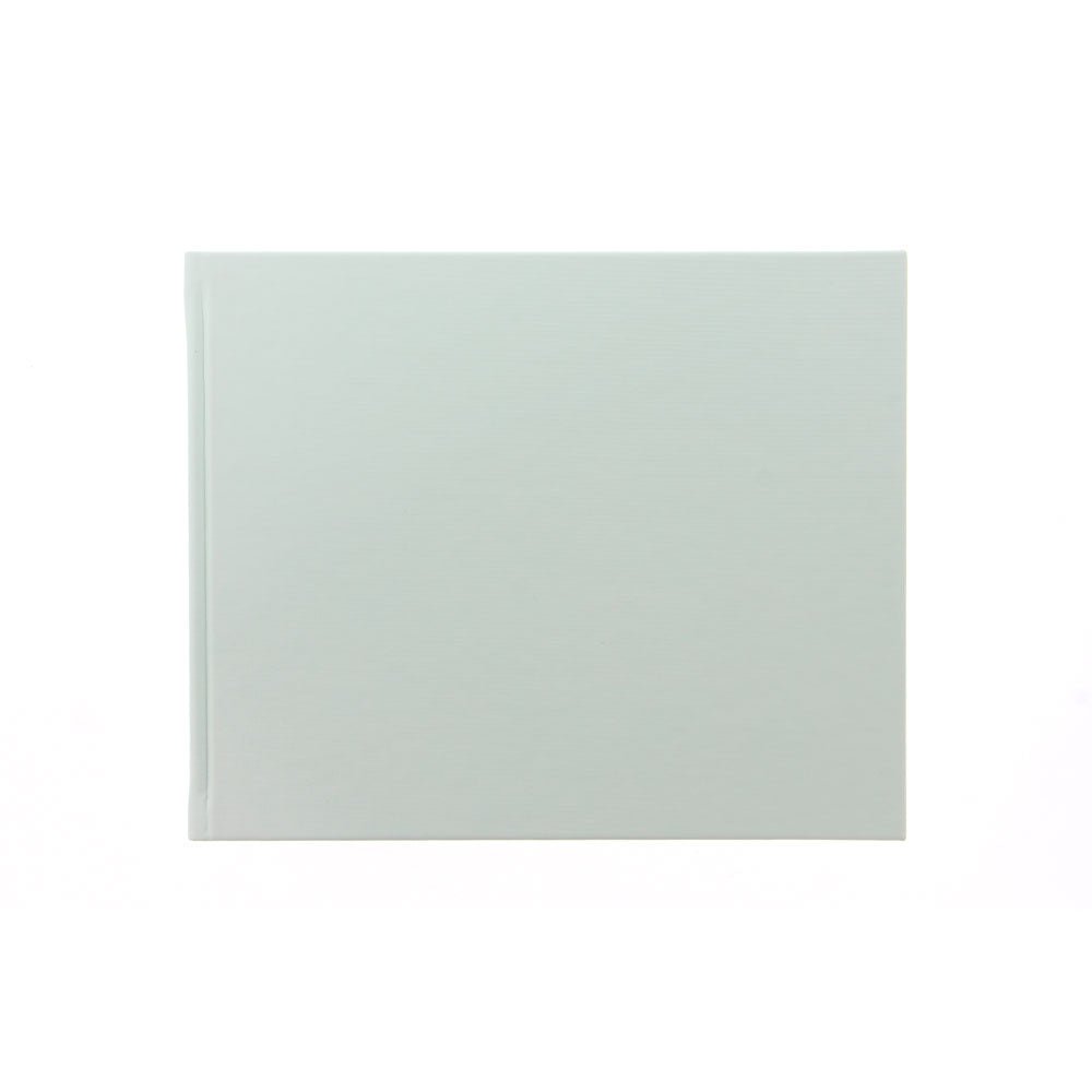 Pastel Quarto Landscape Plain Guest Book - My Guest Book