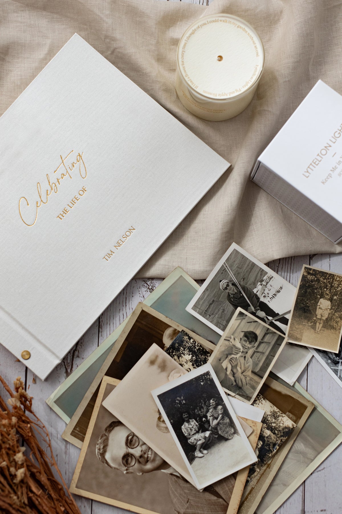 Celebrating the Life Memorial Guestbook – A4 Landscape - My Guest Book