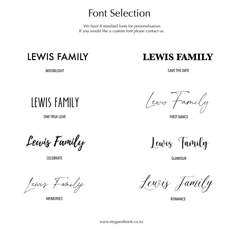 Christmas Family Tree - My Guest Book