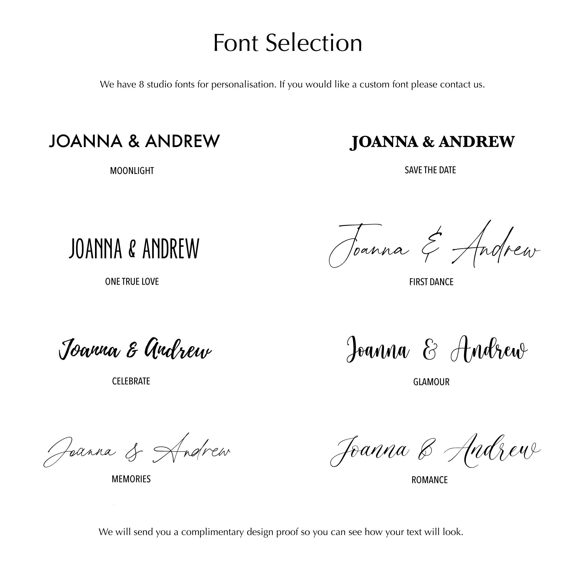 my-guestbook-personalised-keepsake-box-font-menu