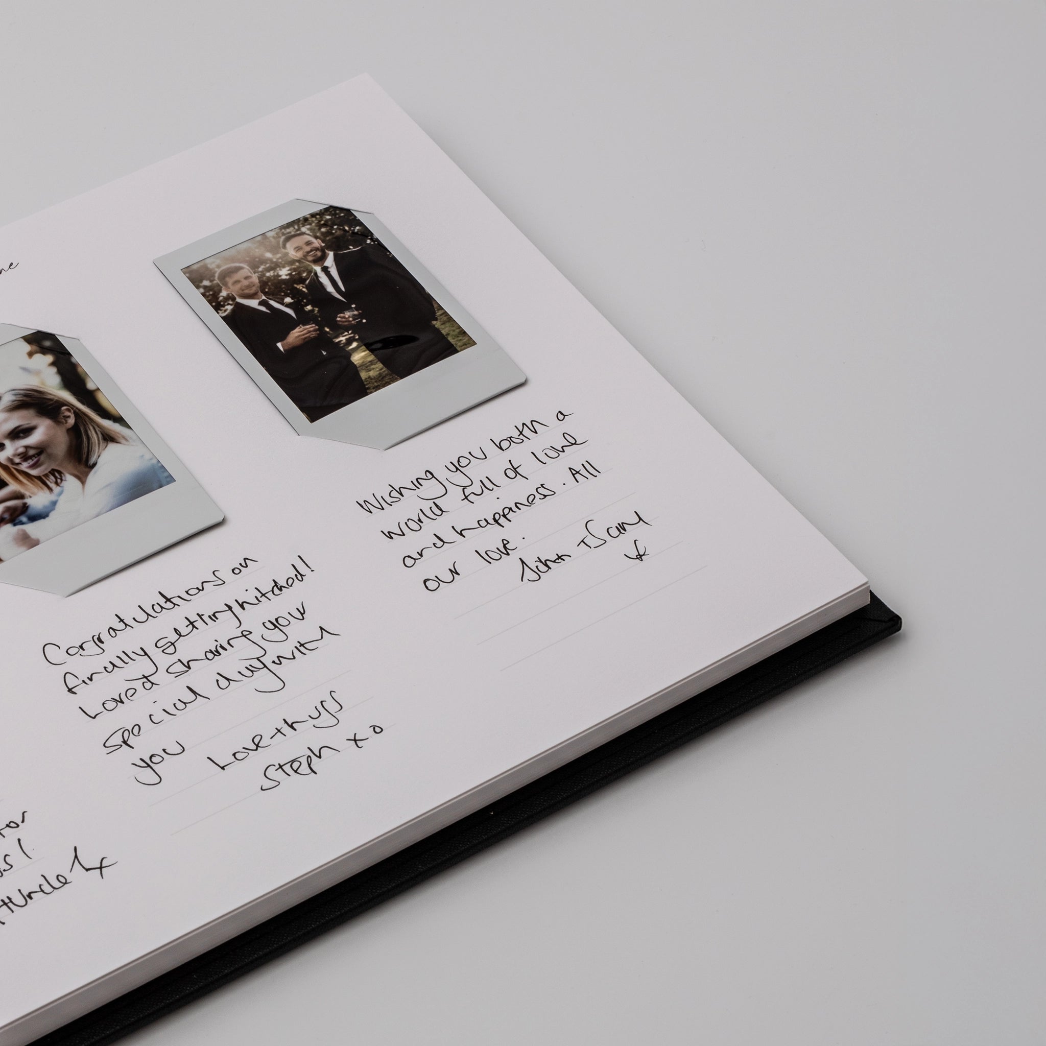 Instax Photo Guestbook - Monogrammed - My Guest Book