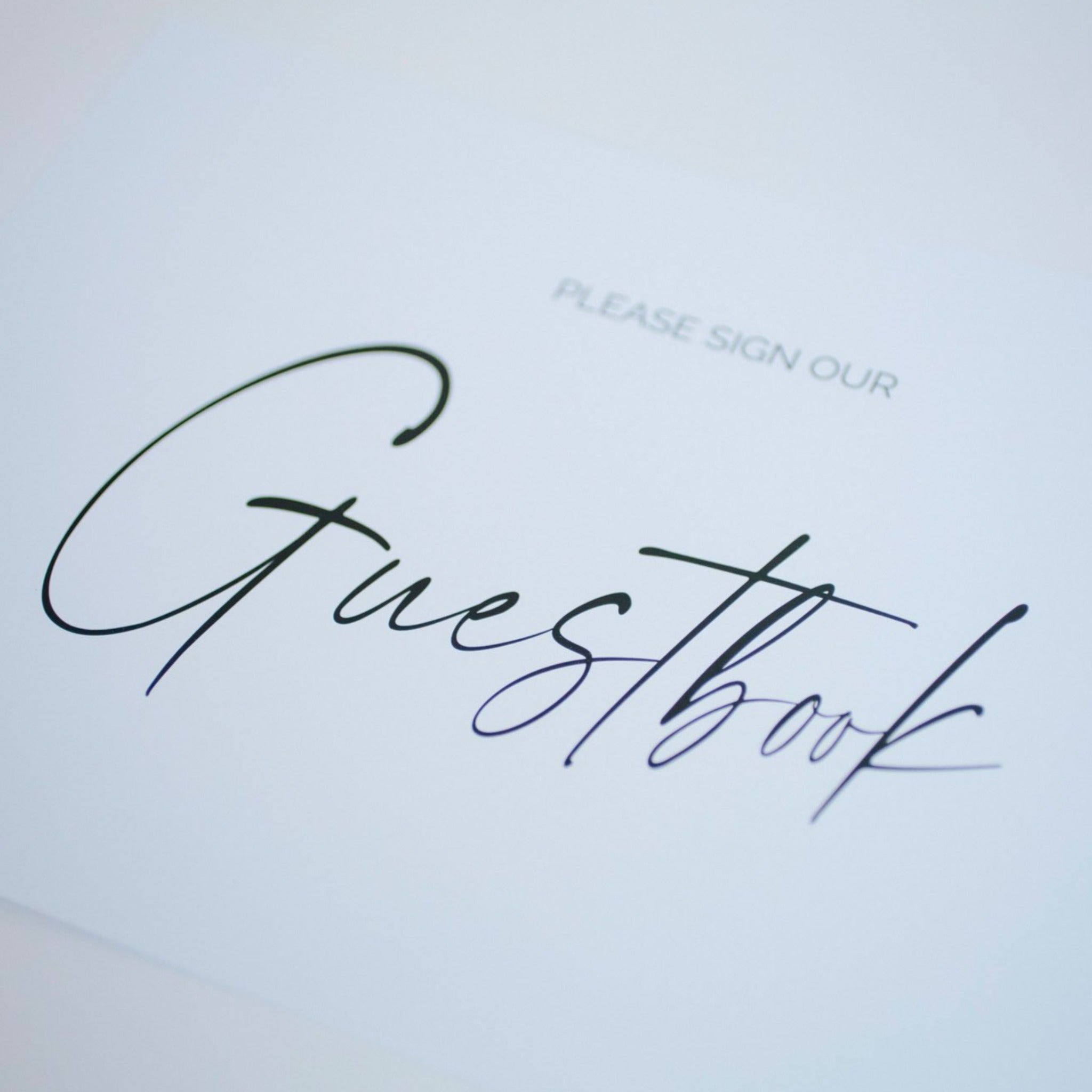 Printable Guest Book Sign - My Guest Book