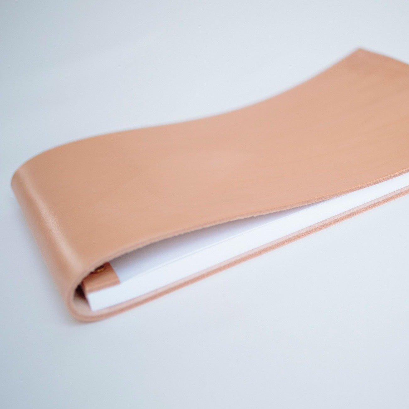 Bespoke Leather Visitors Book - My Guest Book