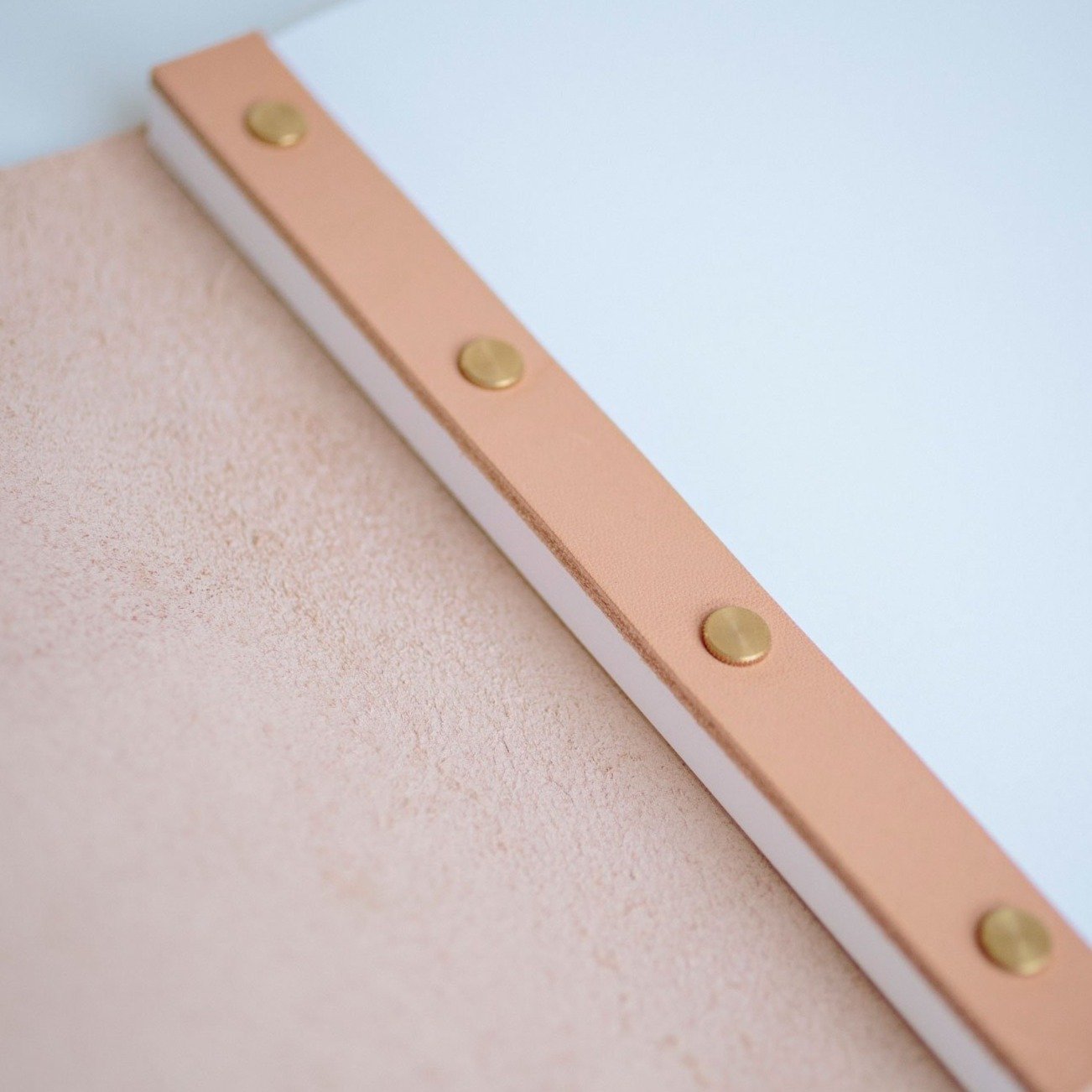 Bespoke Leather Visitors Book - My Guest Book