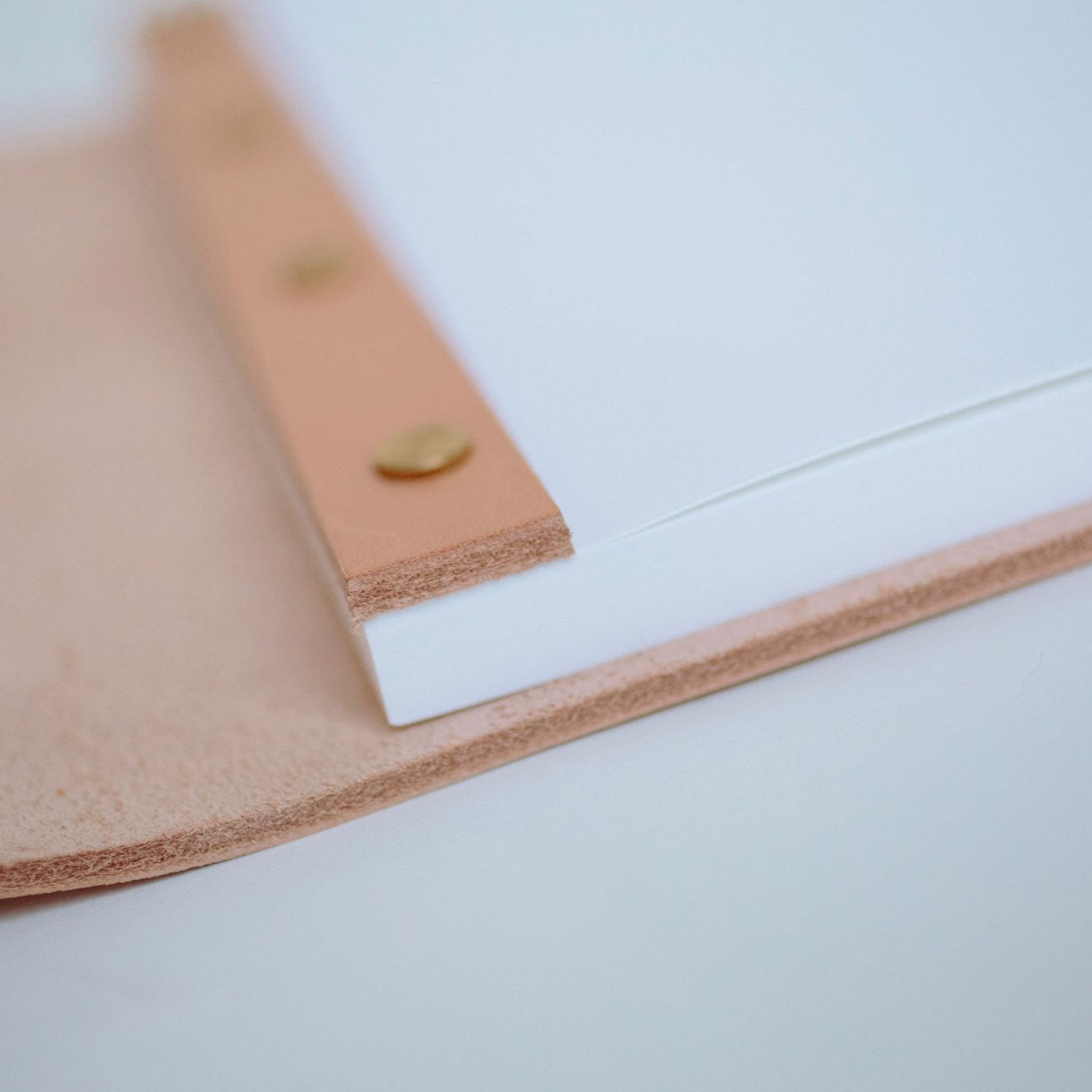 Bespoke Leather Visitors Book - My Guest Book