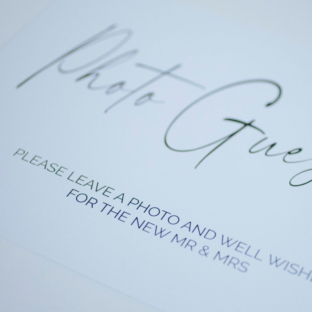 Photo Guestbook Sign - My Guest Book