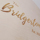 Round Wood Guestbook Wedding Sign - My Guest Book