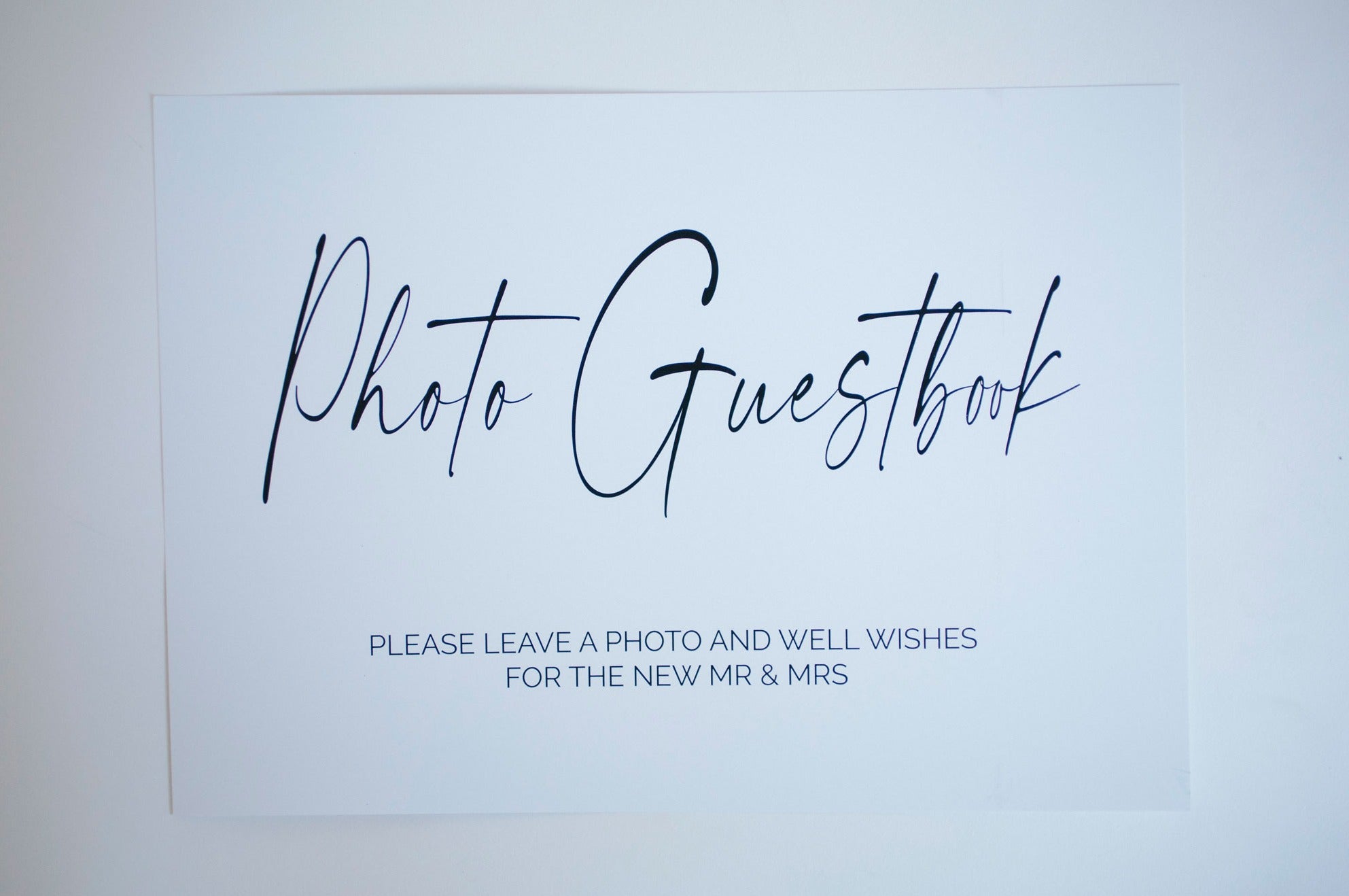 Photo Guestbook Sign - My Guest Book