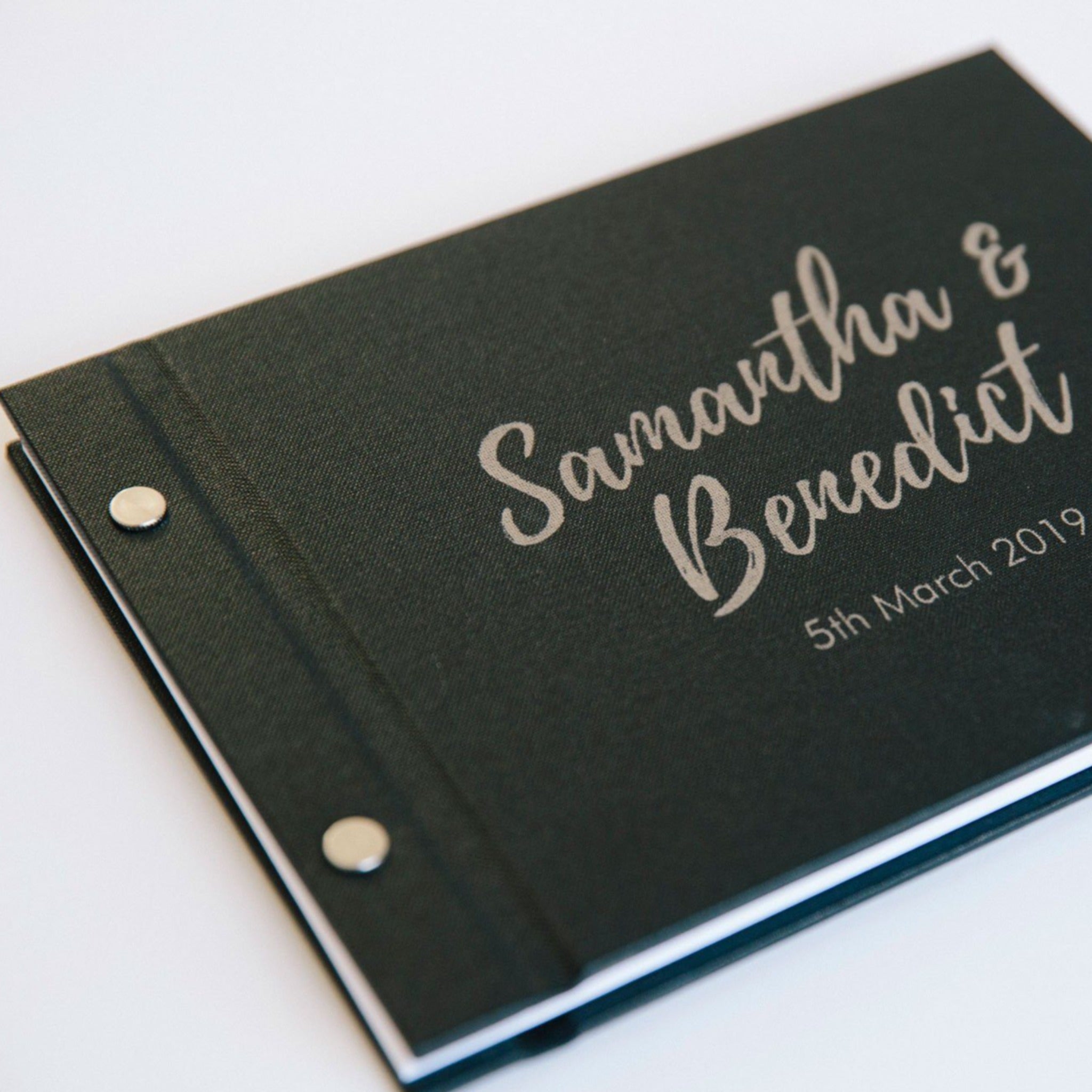 Personalised Artisan Wedding Guestbook - My Guest Book