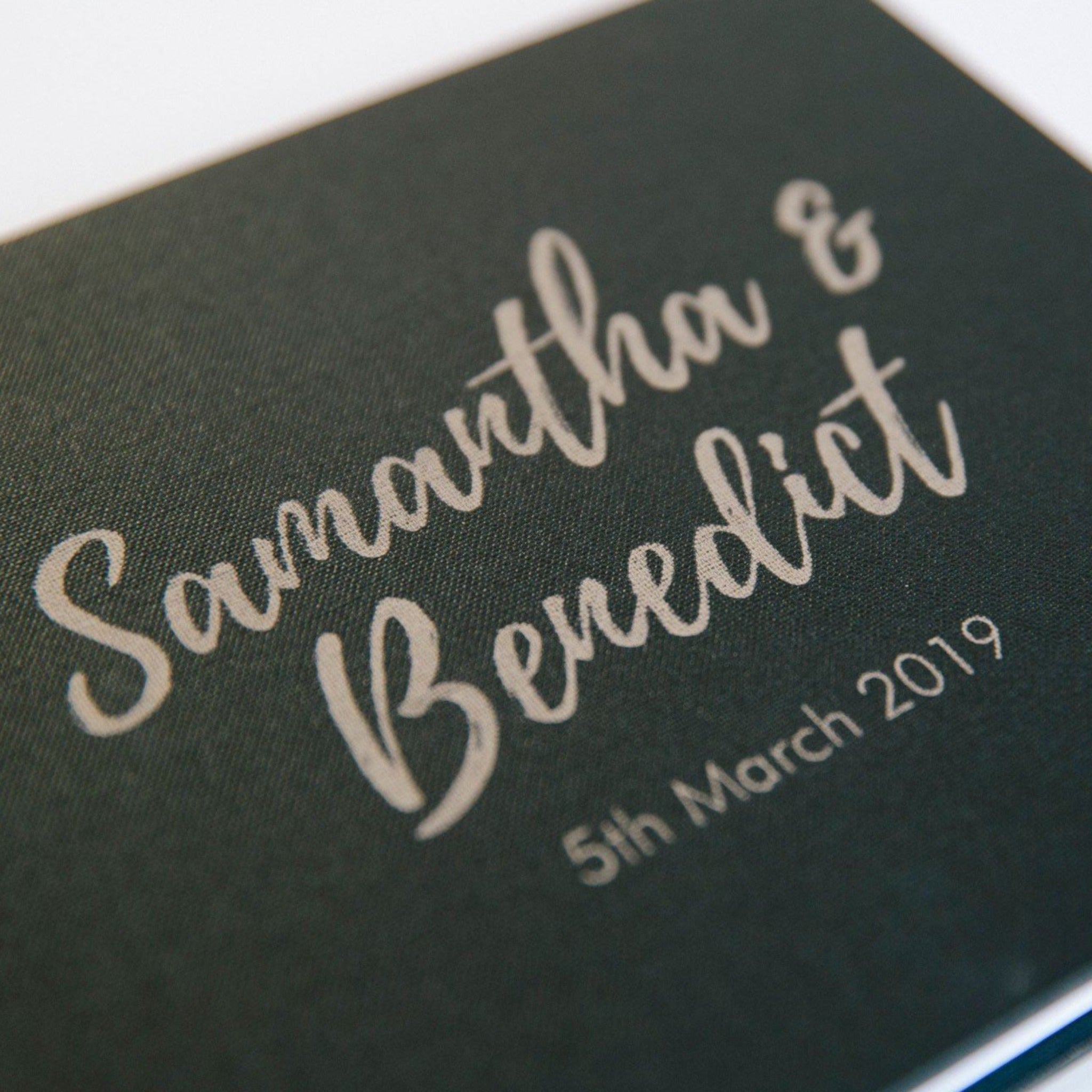 Personalised Artisan Wedding Guestbook - My Guest Book