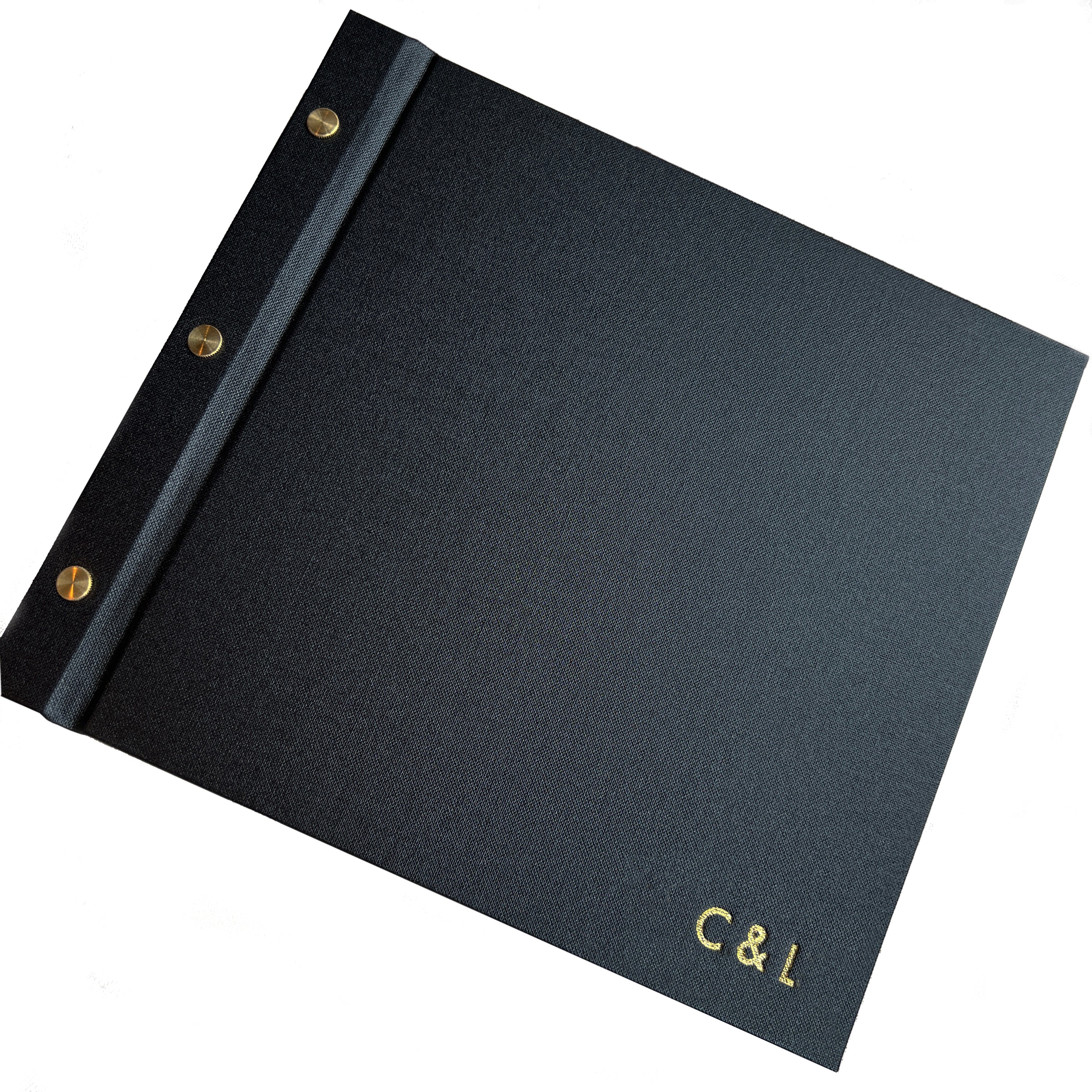 Instax Mini Photo Guestbook - Monogrammed - My Guest Book