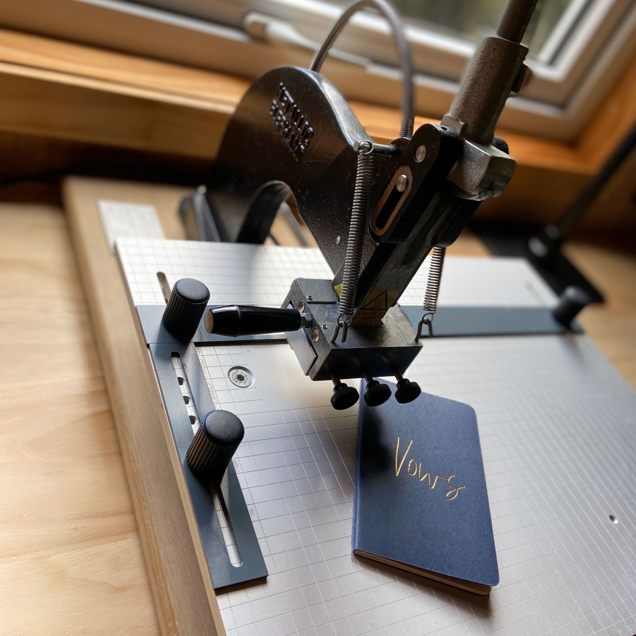 Gold Foiled Wedding Vow Books - My Guest Book