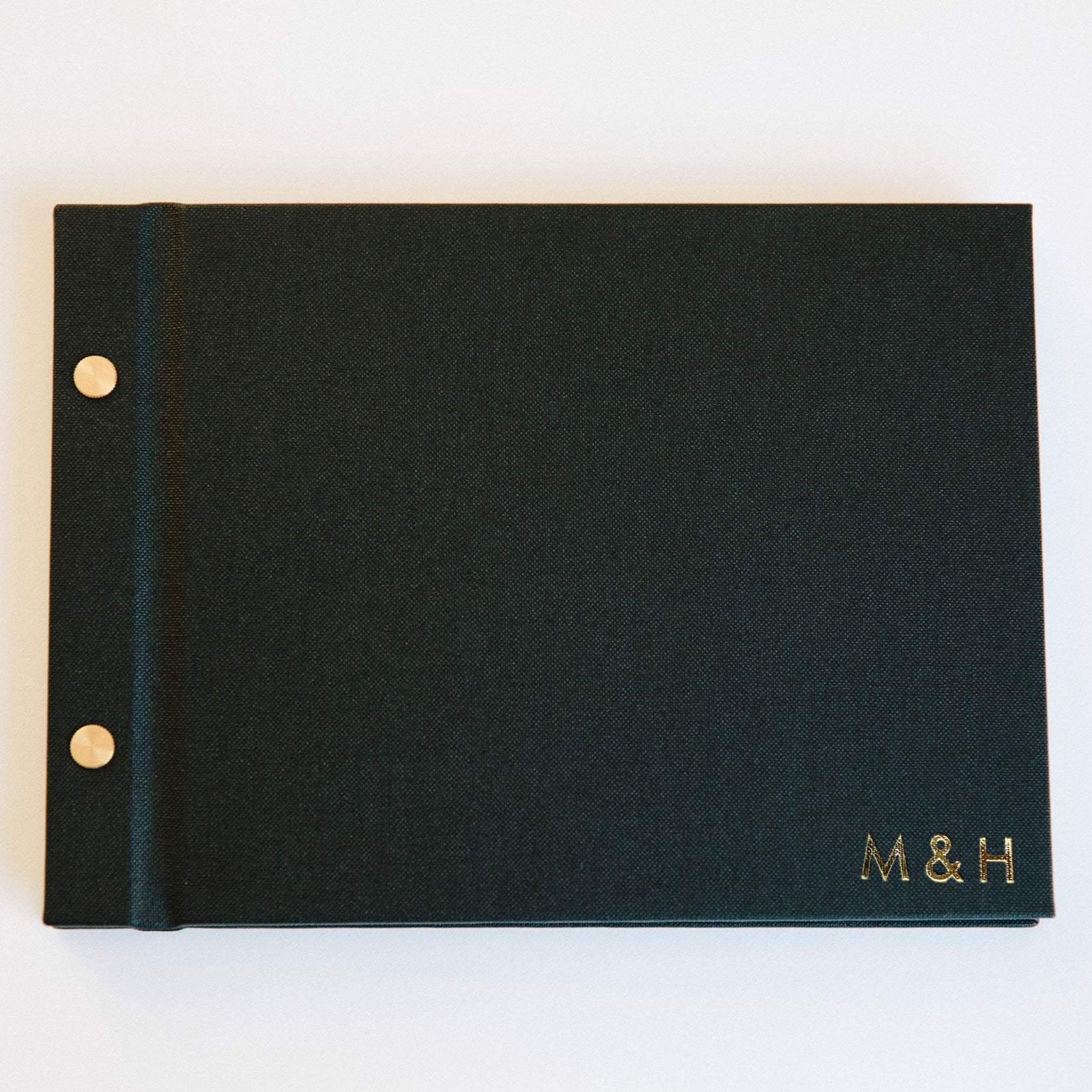 Monogrammed Wedding Guestbook - My Guest Book