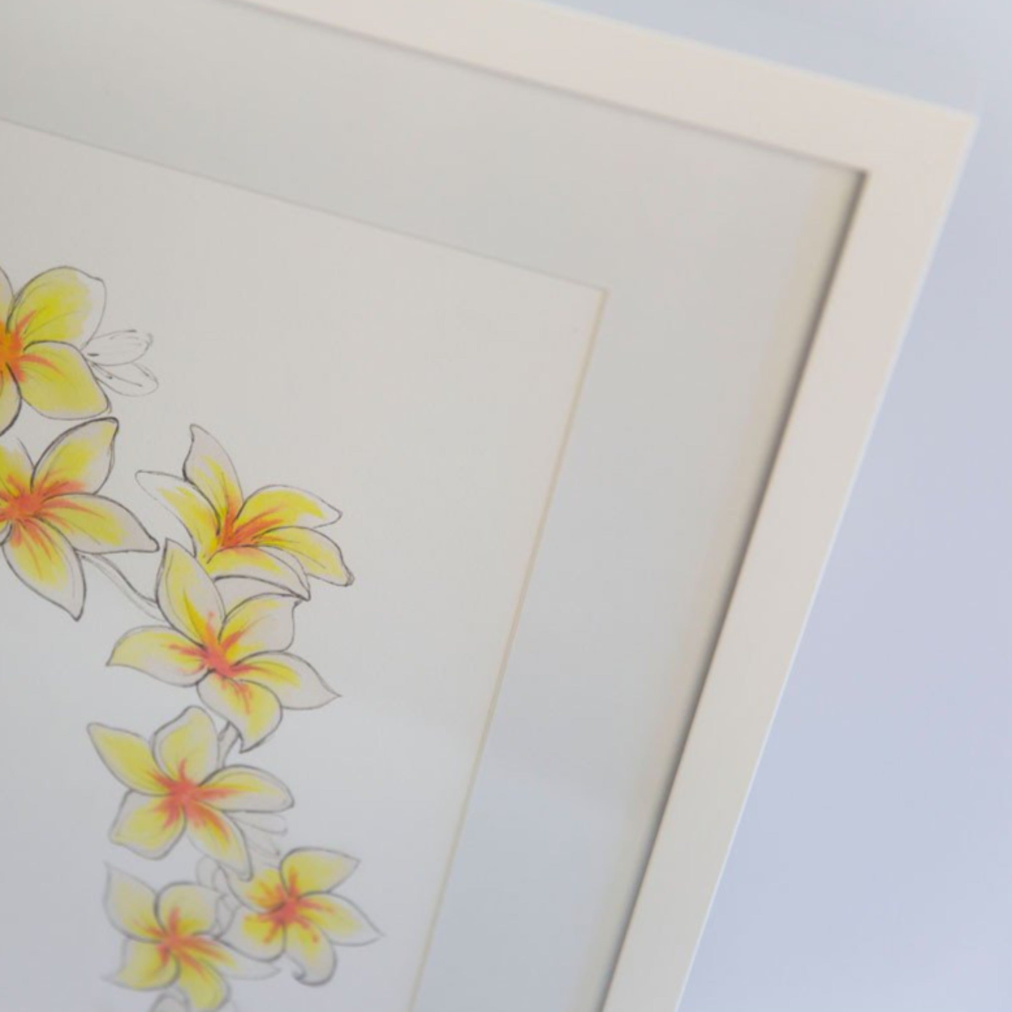 Frangipani Lei Wedding Guestbook - My Guest Book