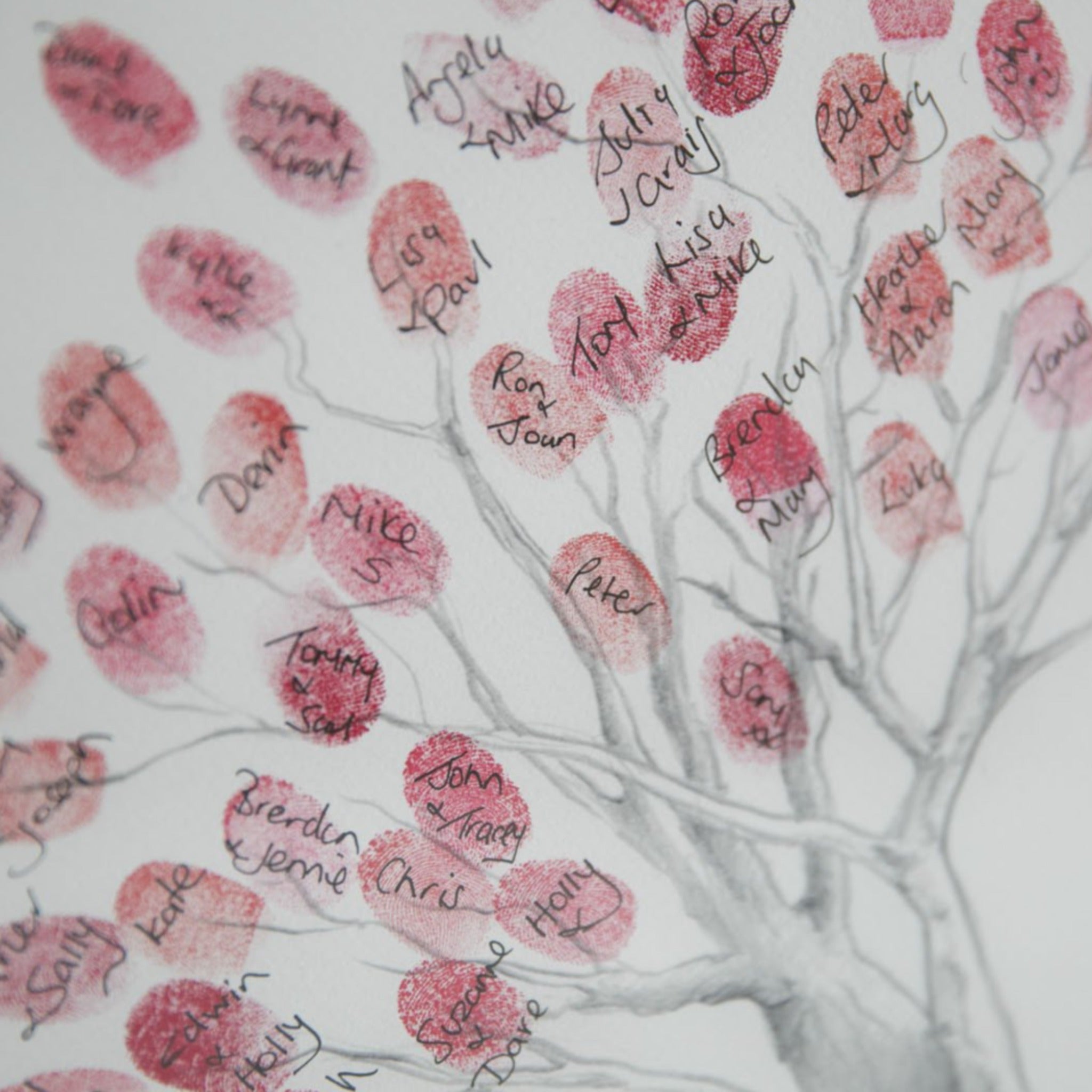 Pohutukawa Fingerprint Remembrance Tree - Memorial Guestbook - My Guest Book