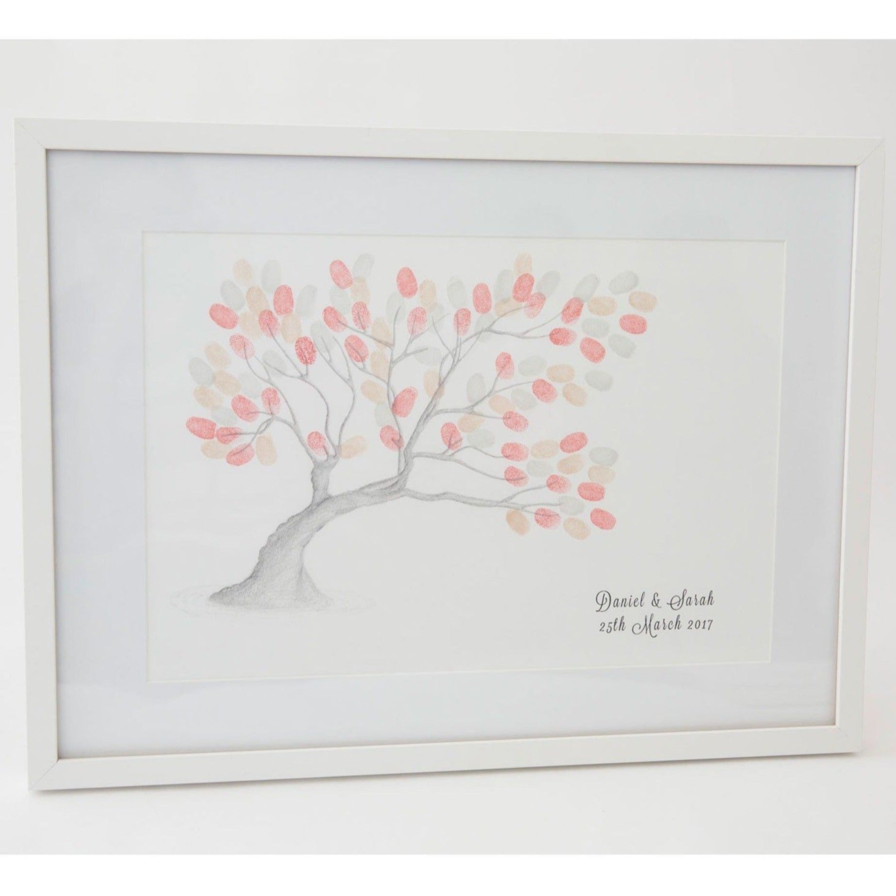 Wanaka Tree Fingerprint Wedding Guestbook - My Guest Book