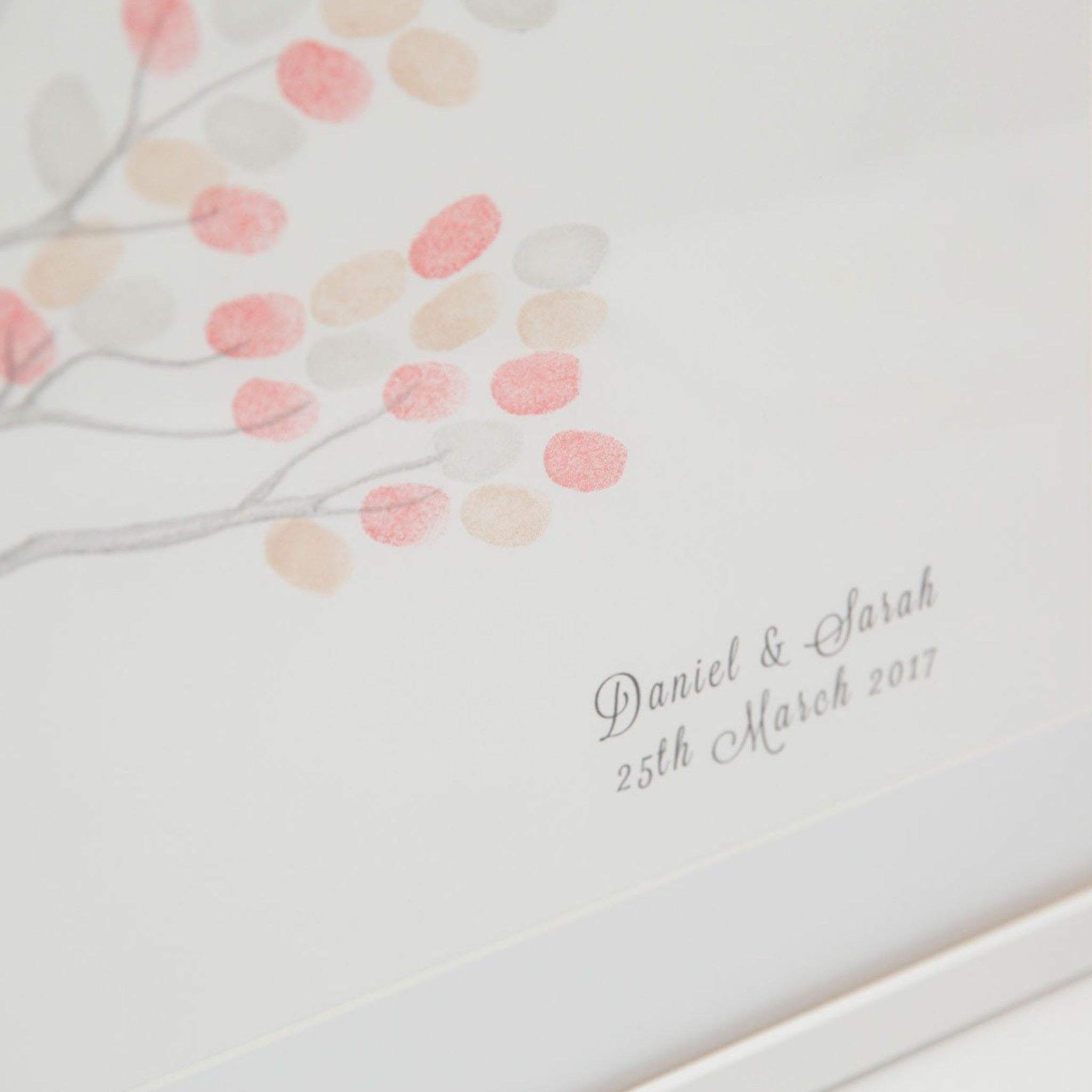Wanaka Tree Fingerprint Wedding Guestbook - My Guest Book