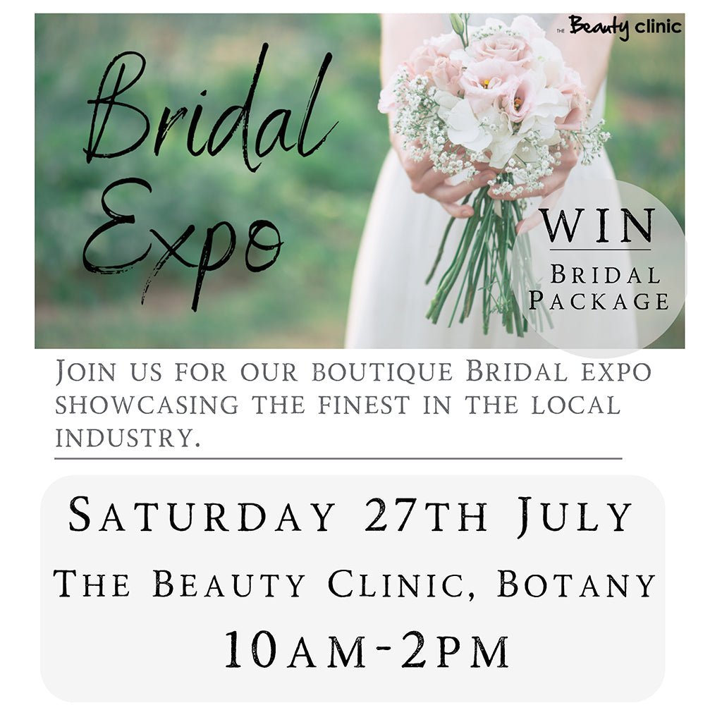 event poster image for a bridal show in botany