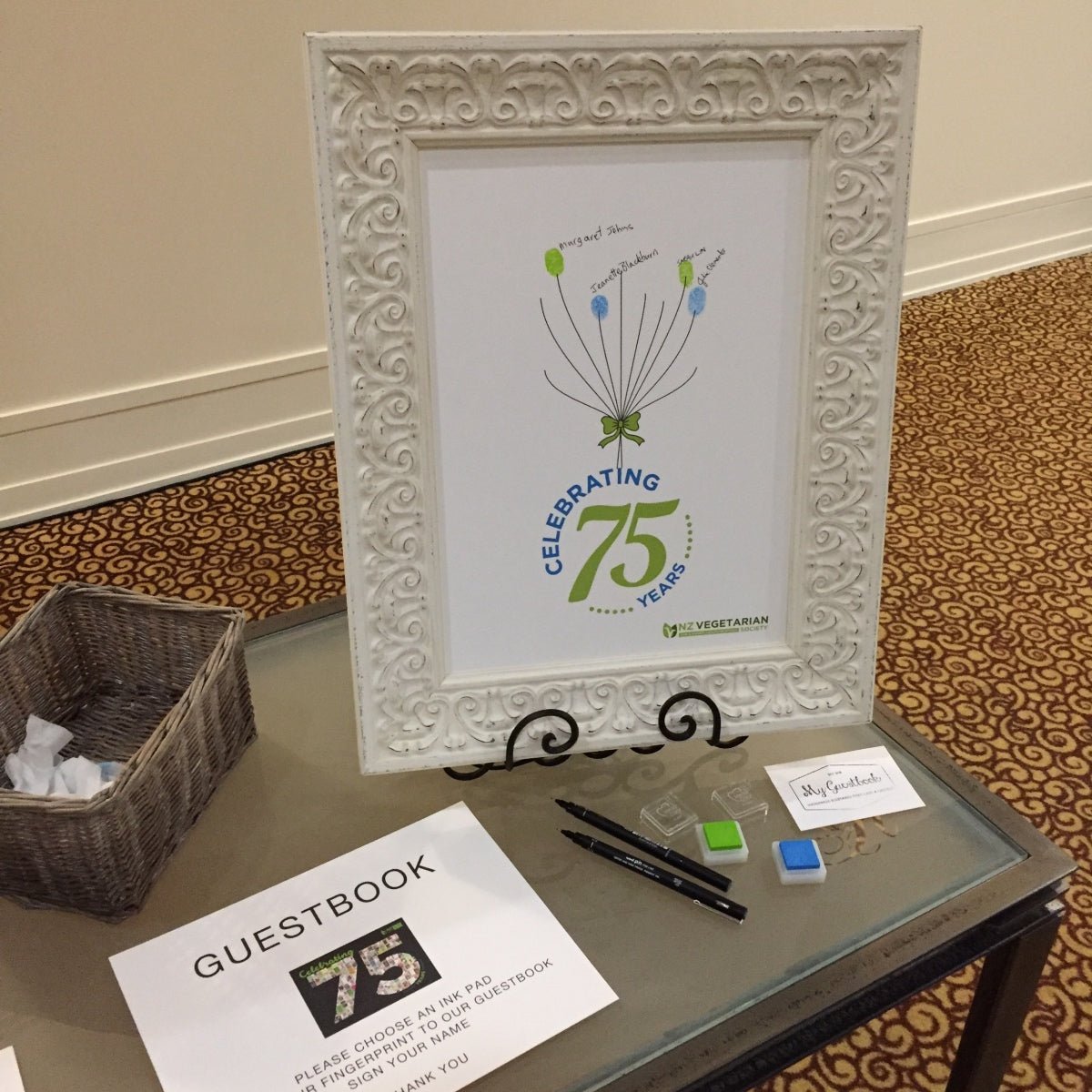 NZ Vegetarian Society Celebrates 75 years - My Guest Book