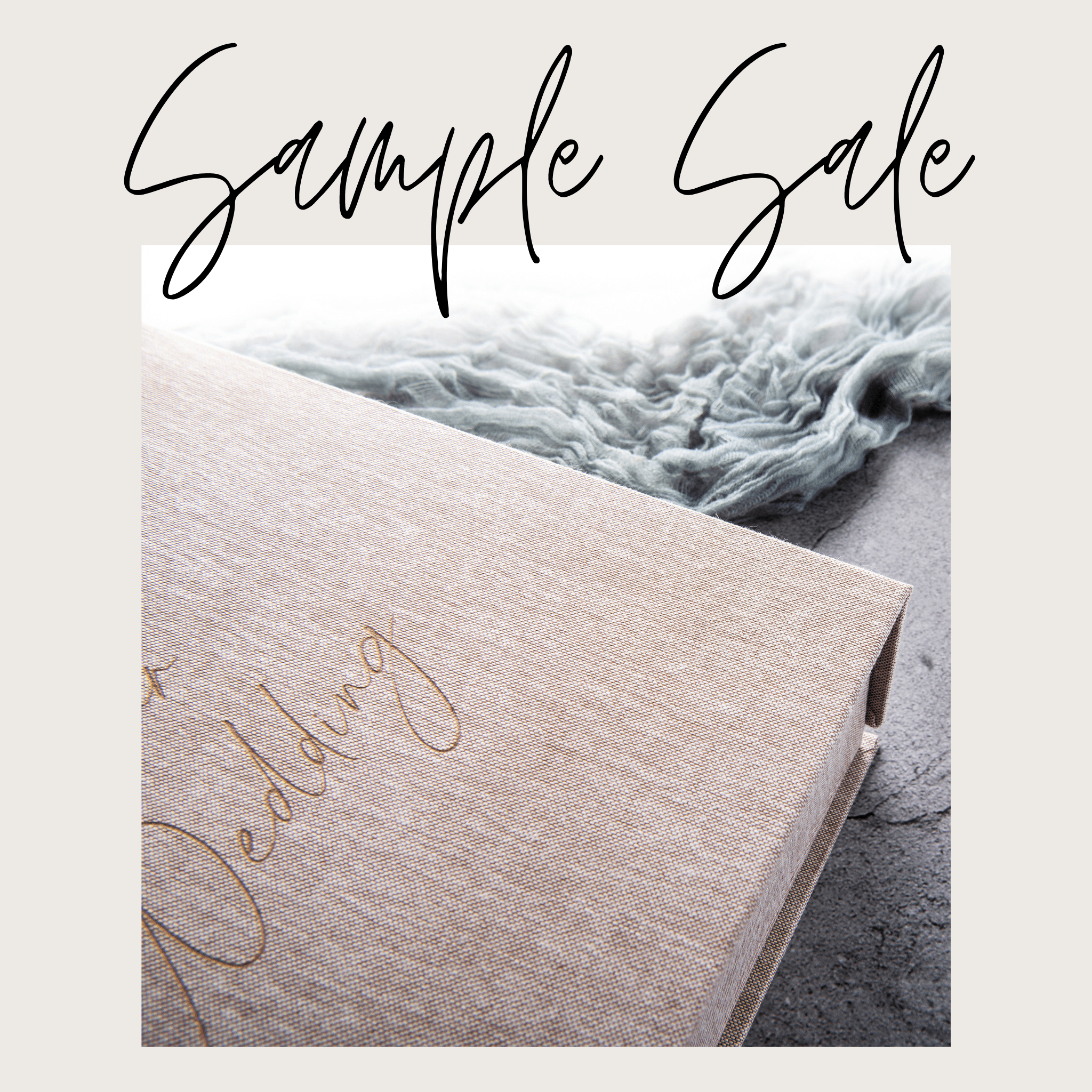 Studio Sample Sale - My Guest Book