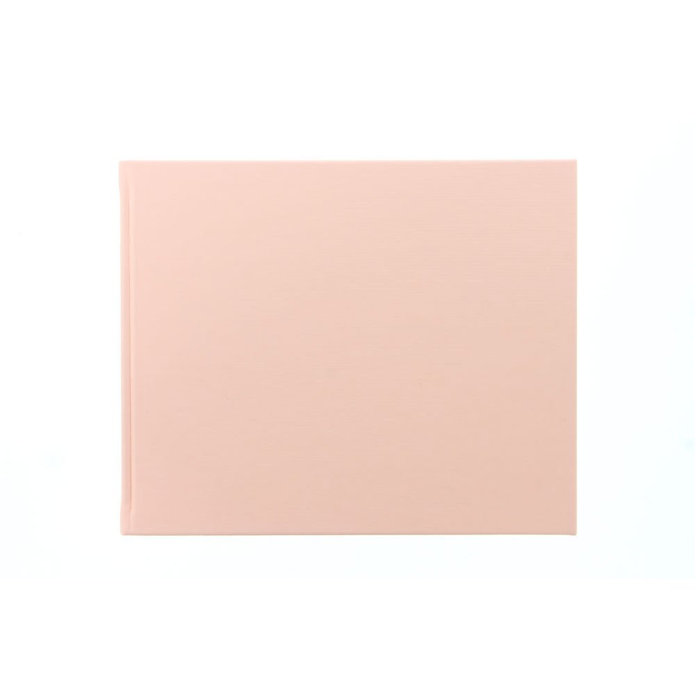 Pastel Quarto Landscape Plain Guest Book - My Guest Book