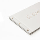 Our Wedding – Elegant Wedding Guestbook with Gold Foil - My Guest Book