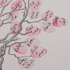 Cherry Blossom Fingerprint Wedding Guestbook - My Guest Book