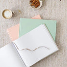 Pastel Quarto Landscape Plain Guest Book - My Guest Book