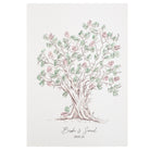 Olive Tree Fingerprint Wedding Guestbook - My Guest Book