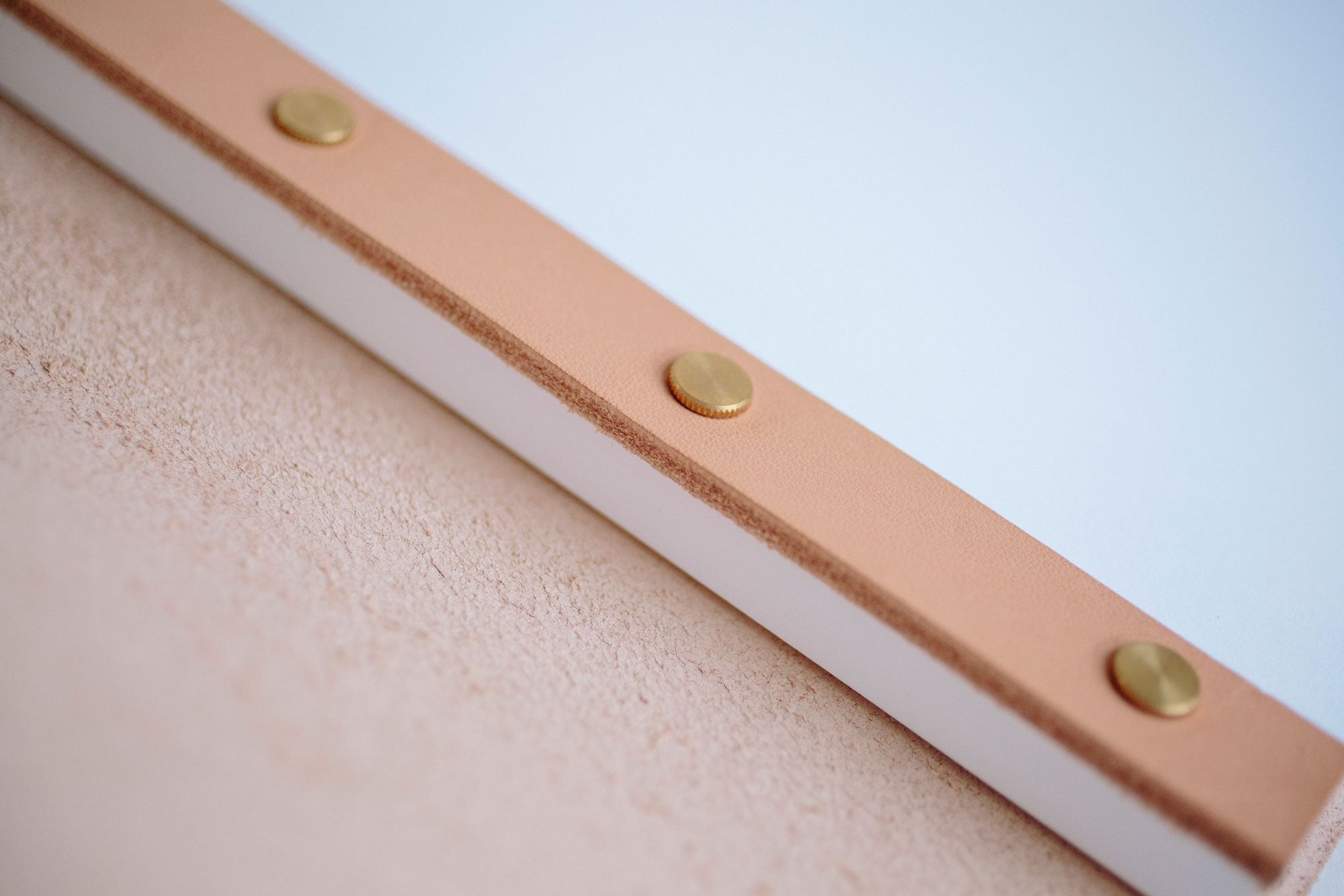 Bespoke Leather Visitors Book - My Guest Book