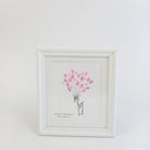 Baby Shower Fingerprint Guestbook - Baby Deer - My Guest Book