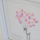 Baby Shower Fingerprint Guestbook - Baby Deer - My Guest Book