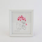 Baby Shower Fingerprint Guestbook - Baby Elephant - My Guest Book