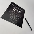 Barnwood Drop Top Wedding Guestbook - My Guest Book