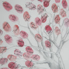 Pohutukawa Tree Fingerprint Wedding Guestbook - My Guest Book
