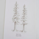 Redwood Tree Fingerprint Wedding Guestbook - My Guest Book
